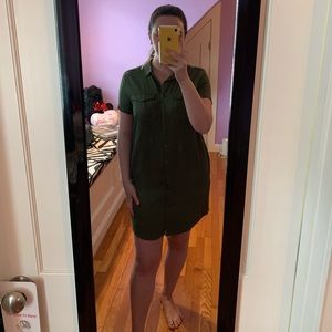Jack Wills Dark Green Dress